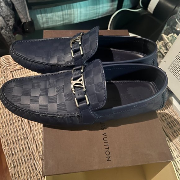 LOAFER BLUE LOUIE VUITON SHOES